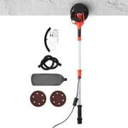 FLROHA Electric Drywall Sander Electric Wall Sander Long Handle Machine Foldable Auto Dust Absorption Wall Sander with Vacuum for Courtyard Bathroom Balcony well-liked